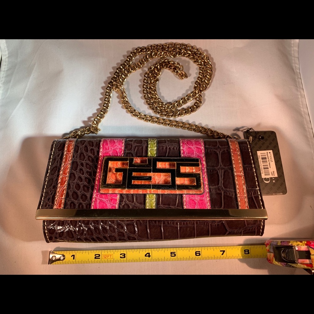 Small Guess cross-shoulder multicolored bag